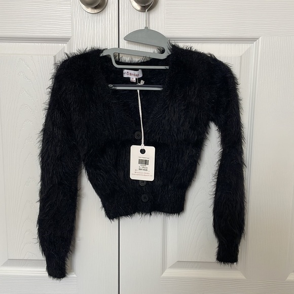 Brand new black cropped top in small - Picture 4 of 7